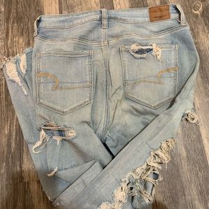 American Eagle ripped skinny jeans